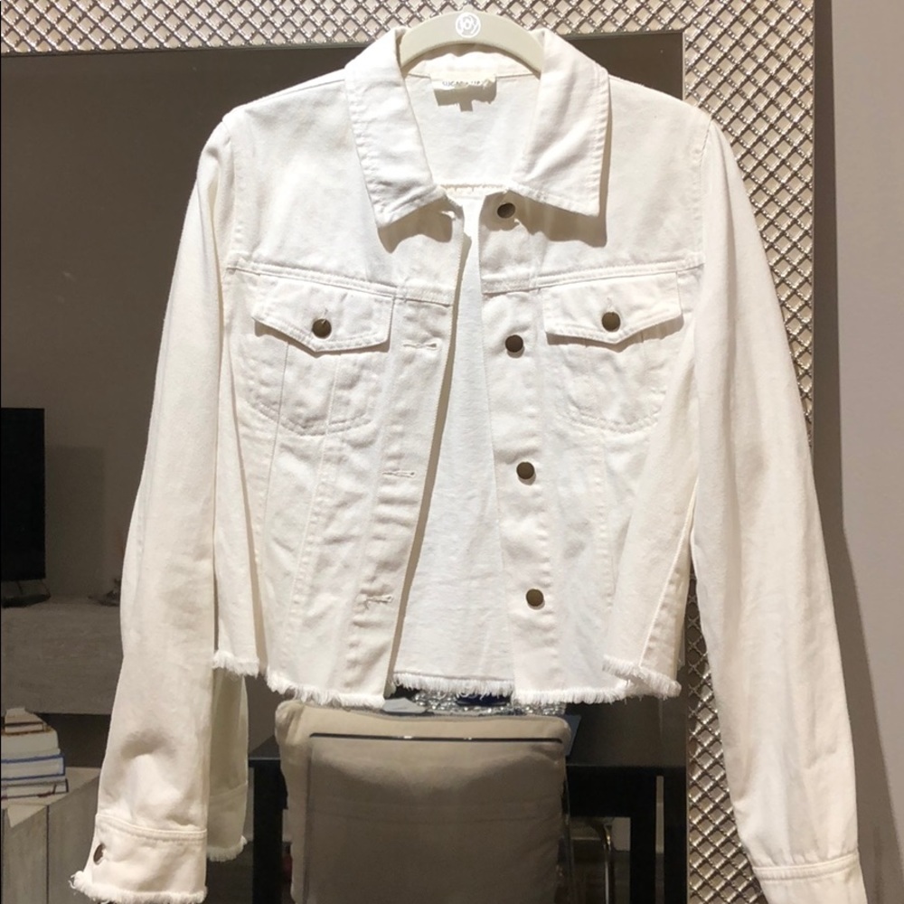 White Denim Jacket